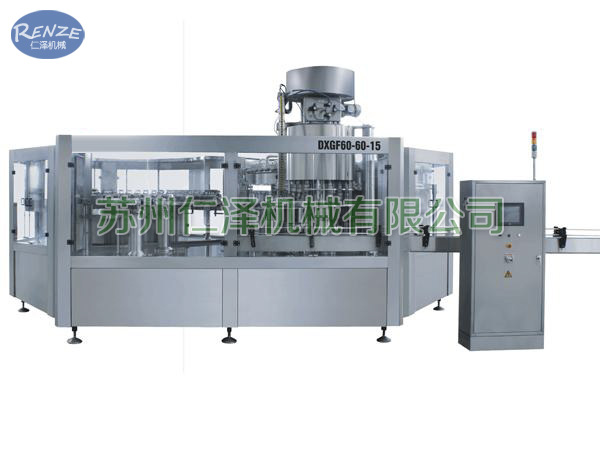 22000，24000瓶/時(shí) 沖瓶灌裝旋蓋三合一機(jī)組